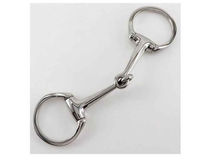 Hermès Bit Eggbutt de Metal Hermes Plata - vista 3