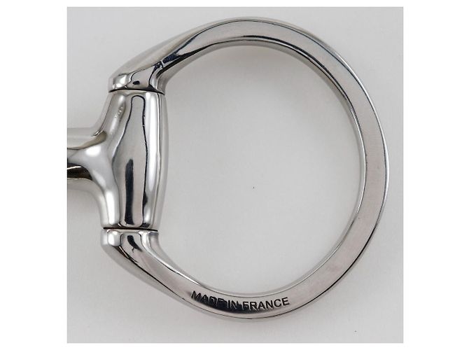 Hermès Bit Eggbutt de Metal Hermes Plata - vista 5
