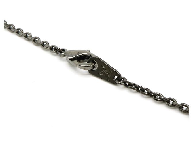 Collar Péndulo de Metal Vivienne Louis Vuitton M00831 Gris - vista 7