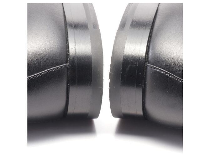 Hermès Botas de couro Hermes Kelly Preto - vista 8
