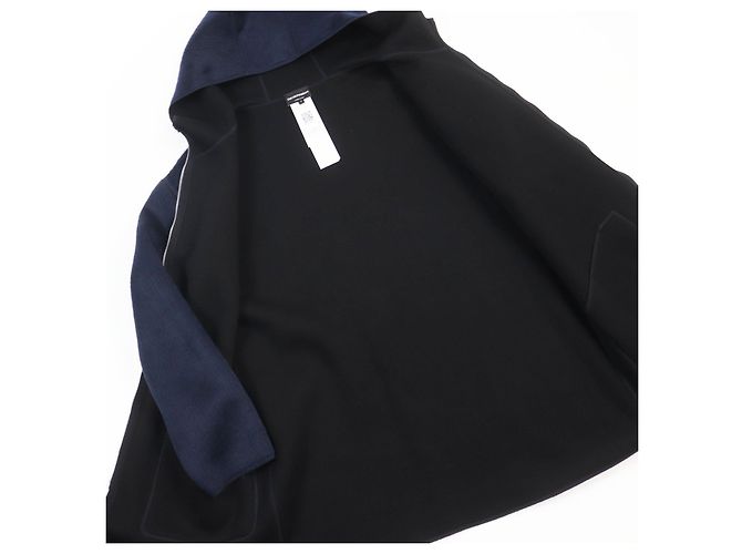Armani Reversible Zip-Up Hooded Jacket Navy S - view 3