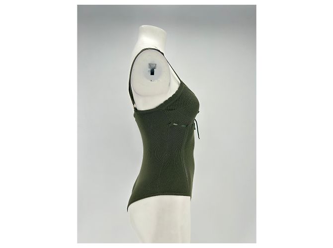 Rouje Body Khaki mit Trägern - Ansicht 3