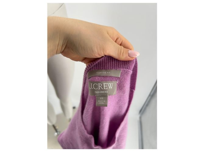 J.Crew Pull en cachemire rose - view 5