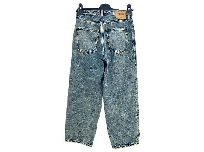 American Vintage Jeans Blau Weit - Ansicht 2