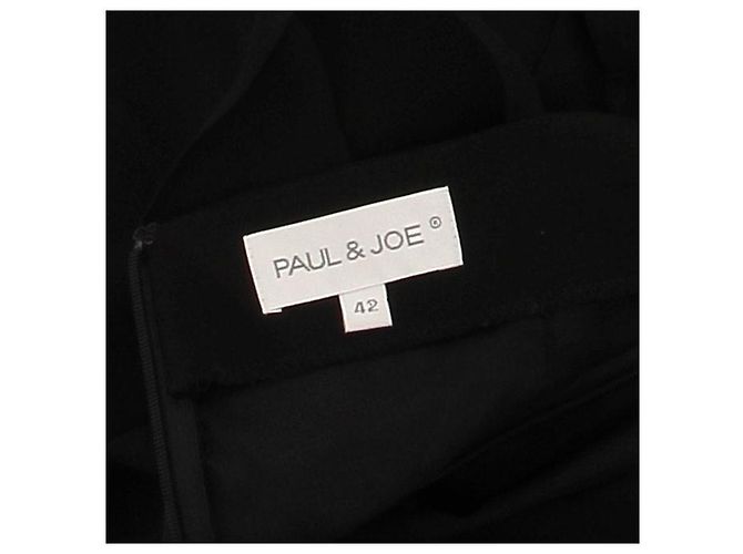 Paul & Joe Seidenkleid Schwarz - Ansicht 5
