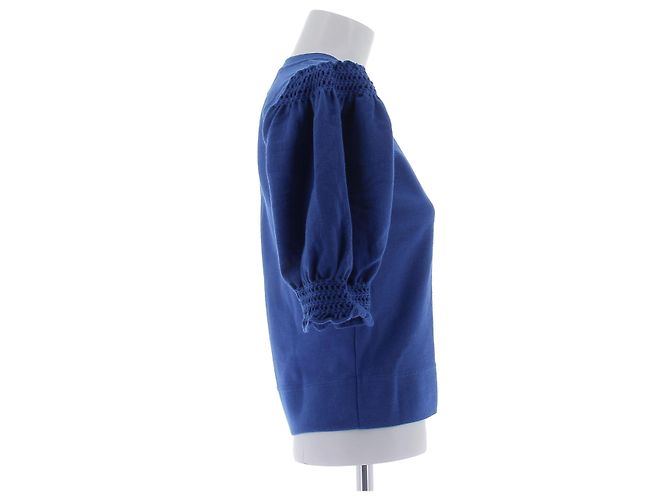 Autre Marque Suéter de lana navy MOLLI Azul - vista 3