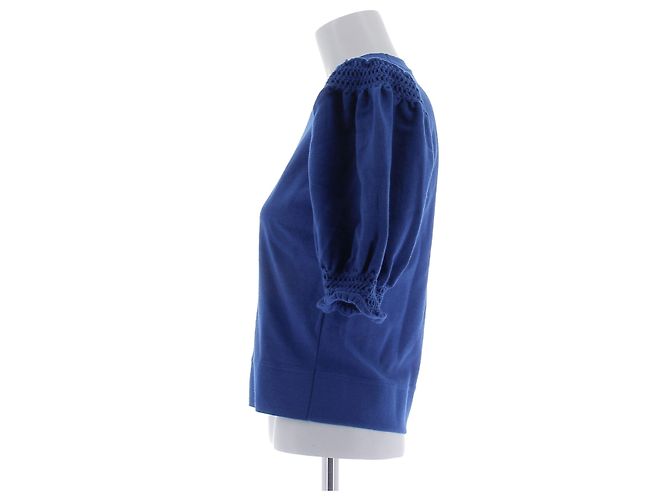 Autre Marque Suéter de lana navy MOLLI Azul - vista 4
