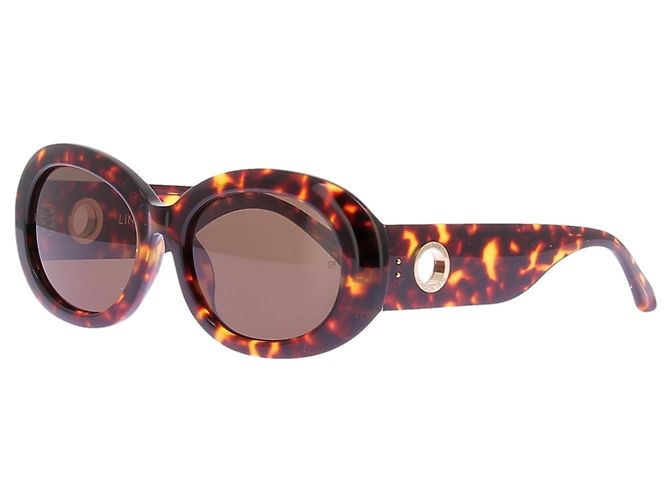 Linda Farrow Gafas de sol "Lina" Castaño - vista 2