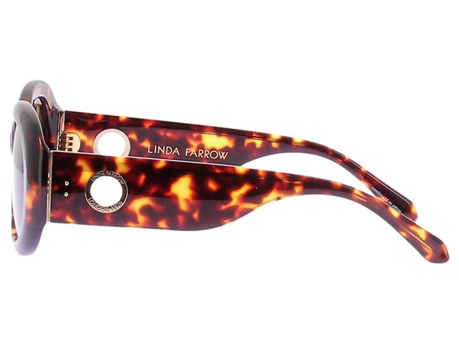 Linda Farrow Gafas de sol "Lina" Castaño - vista 5