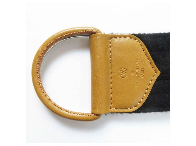 Abrigo con capucha de lana y seda Monogram Louis Vuitton Negro - vista 8