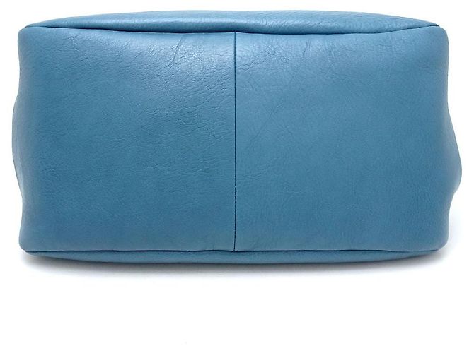 & Other Stories HIROFU Leather Handbag Blue - view 3