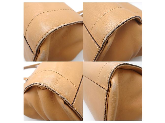 & Other Stories Sac fourre-tout en cuir Hirofu camel - vue 4