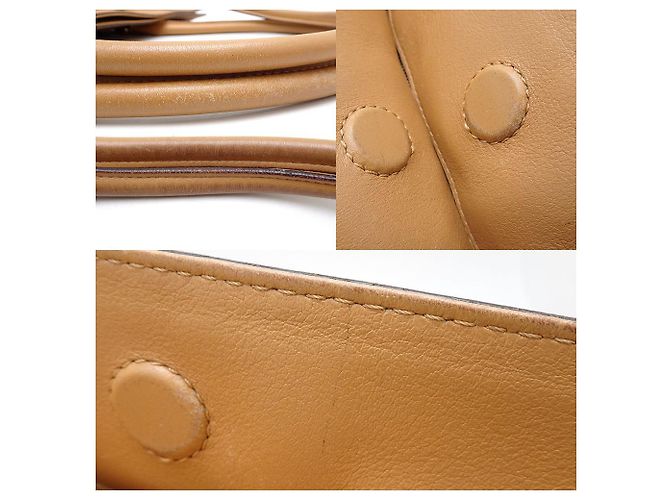 & Other Stories Sac fourre-tout en cuir Hirofu camel - vue 7