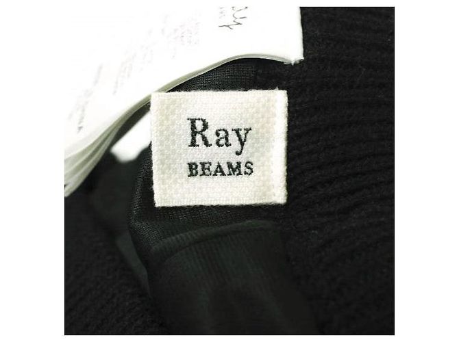 Autre Marque Ray BEAMS Gemischte Rand Strickhose Schwarz - Ansicht 8