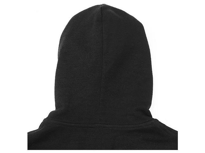 Top de lã misturada com capuz de tricô bordado Dior BEE Preto - vista 11