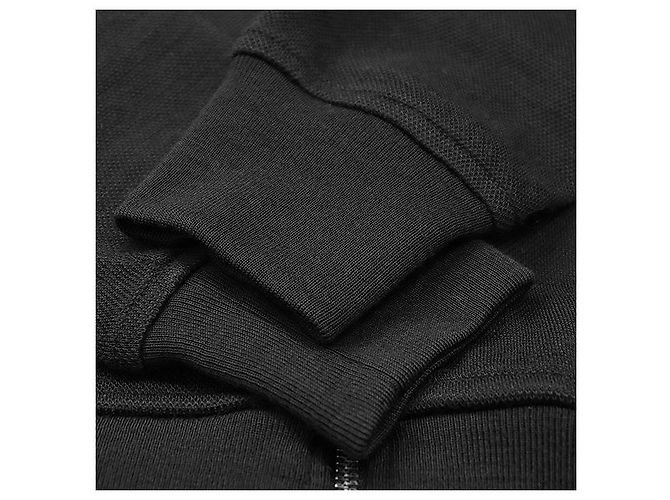 Top de lã misturada com capuz de tricô bordado Dior BEE Preto - vista 6