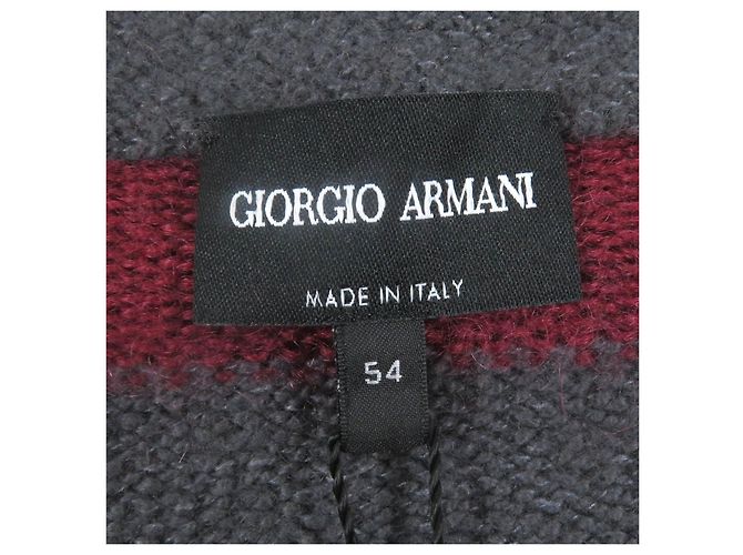 Giorgio Armani Cashmere-Seidenpullover mit schwarzem Etikett - Ansicht 4