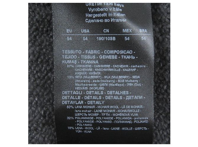 Giorgio Armani Cashmere-Seidenpullover mit schwarzem Etikett - Ansicht 6