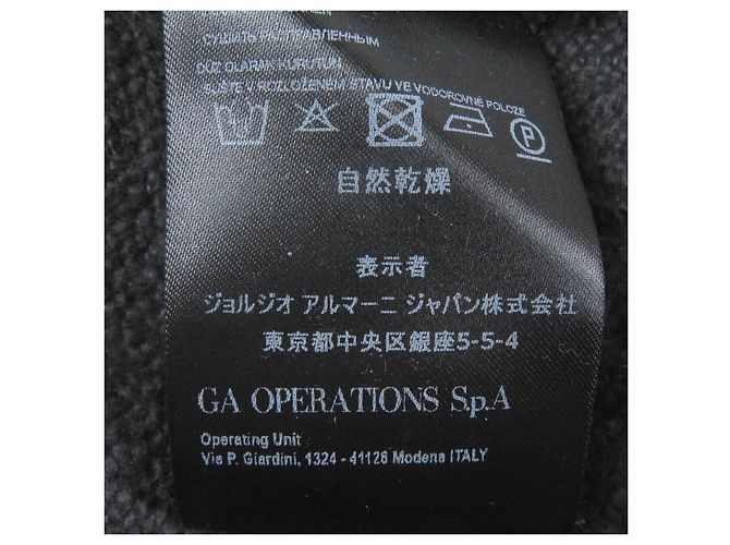 Giorgio Armani Cashmere-Seidenpullover mit schwarzem Etikett - Ansicht 7