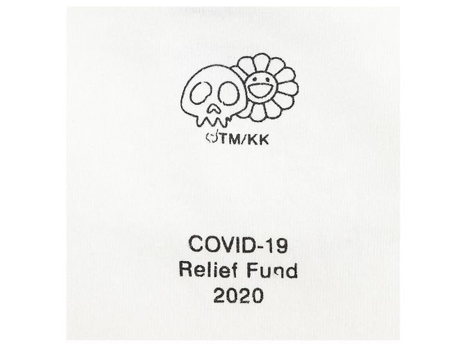 & Other Stories Camiseta Logo Supreme COVID-19 Relief Box 2020 Blanco - vista 7
