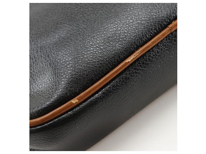 Mila Schön Borsa a spalla in pelle Mila Schon nera 2 in 1 - vista 5
