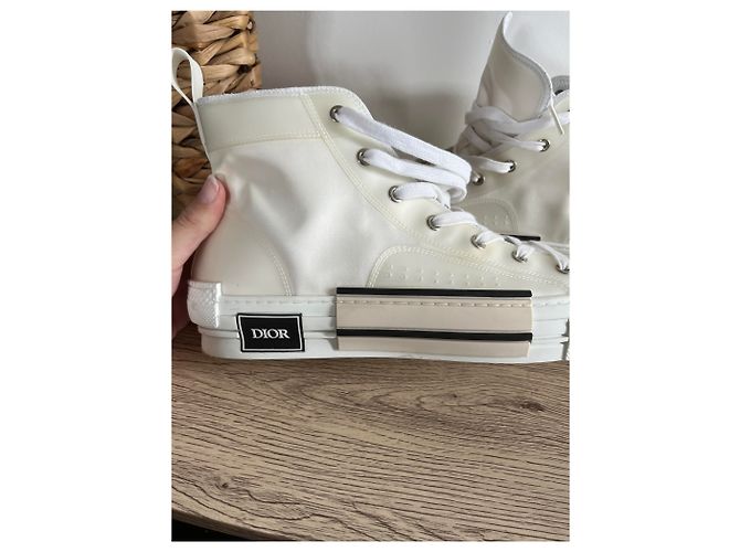 Sneakers Dior B23 High Top – Edizione Bianca – Ottime condizioni - vista 2