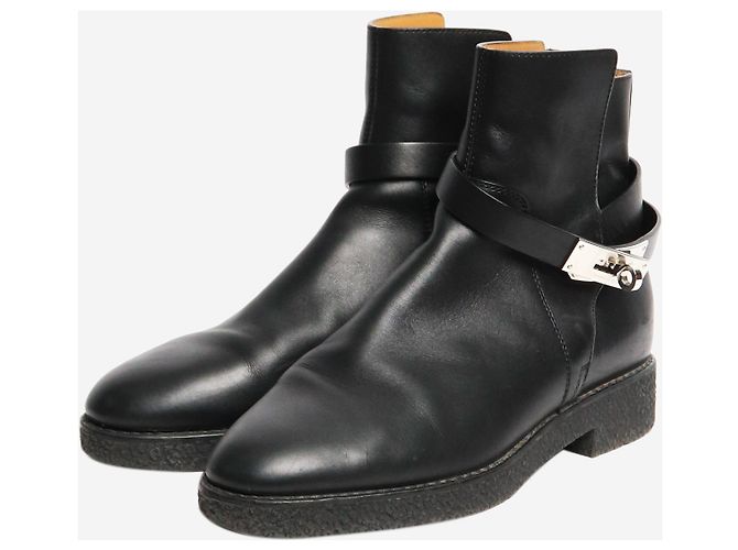 Kelly Hermès Stivaletti neri Neo - taglia EU 38 Nero - vista 2