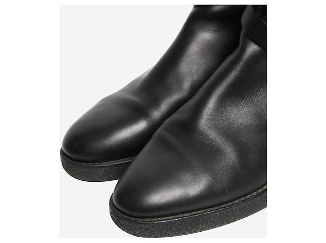 Kelly Hermès Stivaletti neri Neo - taglia EU 38 Nero - vista 5