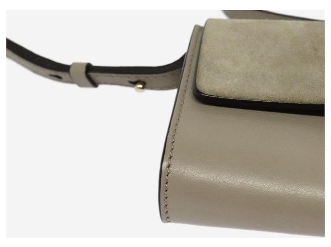 Chloé Borsa a tracolla Grey Faye Grigio - vista 10