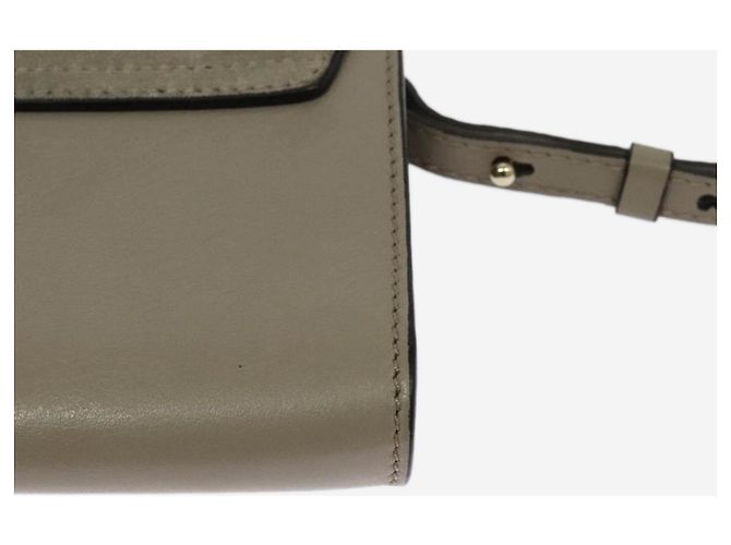 Chloé Borsa a tracolla Grey Faye Grigio - vista 13