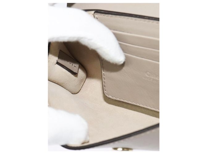 Chloé Borsa a tracolla Grey Faye Grigio - vista 19