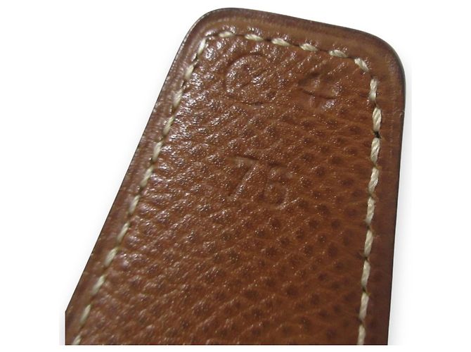 HERMÈS Wendegürtel Constance Braun Schwarz - Ansicht 6