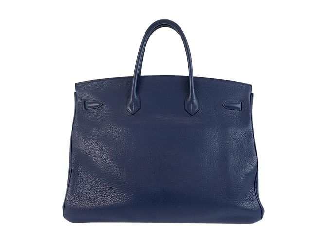 Hermès Borsa Hermes Birkin 40 in Zaffiro Blu - vista 2