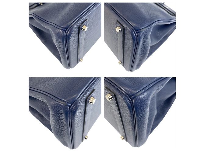Hermès Borsa Hermes Birkin 40 in Zaffiro Blu - vista 3