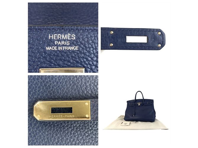 Hermès Borsa Hermes Birkin 40 in Zaffiro Blu - vista 4