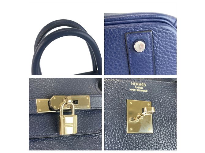Hermès Borsa Hermes Birkin 40 in Zaffiro Blu - vista 5