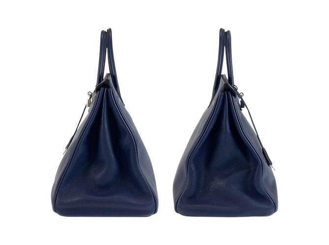 Hermès Borsa Hermes Birkin 40 in Zaffiro Blu - vista 7