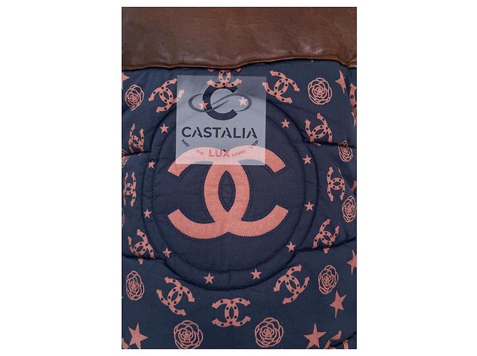 Chanel Reliktweste Logo CC American Mythos 34 FR Braun - Ansicht 11