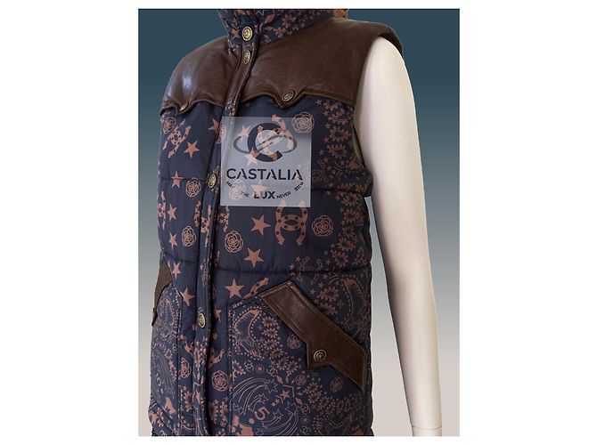 Chanel Reliktweste Logo CC American Mythos 34 FR Braun - Ansicht 5