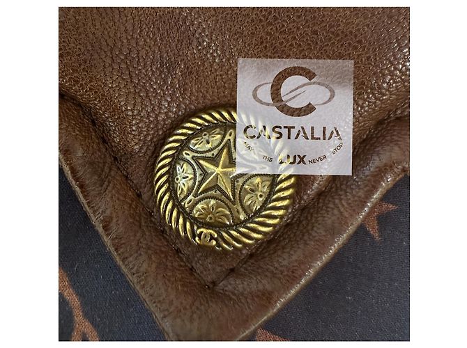 Chanel Reliktweste Logo CC American Mythos 34 FR Braun - Ansicht 7