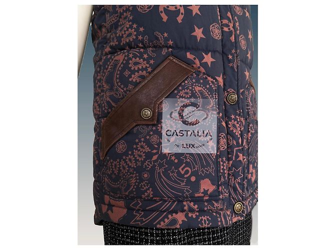 Chanel Reliktweste Logo CC American Mythos 34 FR Braun - Ansicht 9