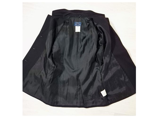 Les Copains blazer estivo a maniche corte 1990s Nero - vista 7