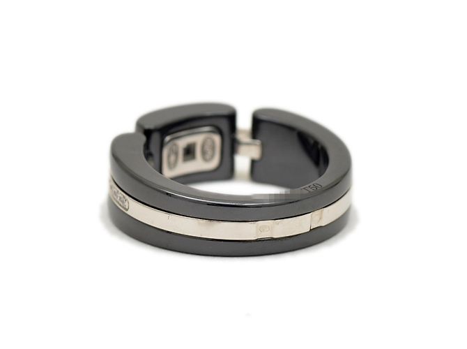 Chanel Ultra Ring WG Black Ceramic Diamond Golden - view 3