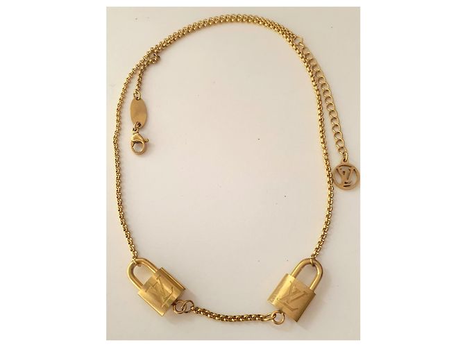 Collar Louis Vuitton Dorado - vista 10