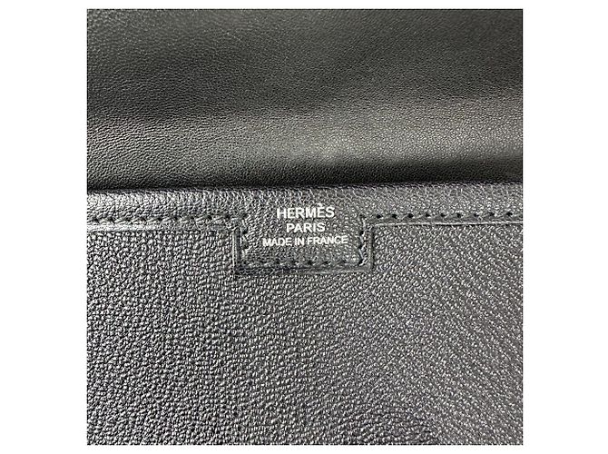 Hermès Borsa Clutch Hermes Jige Elan 29 Nero - vista 8