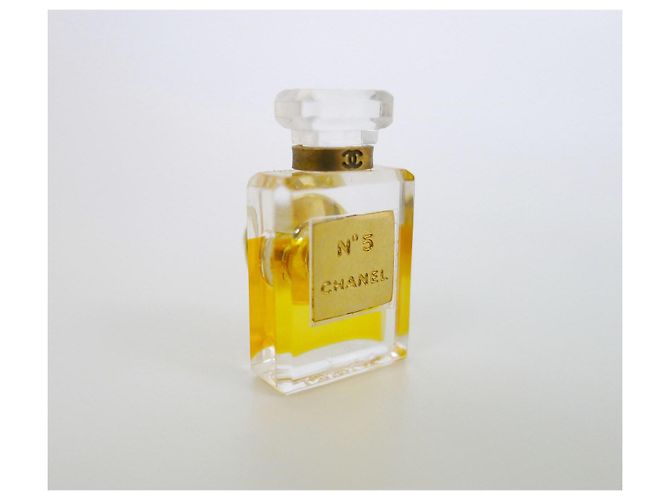 Spilla Chanel Nº5 flacone di profumo dorata D'oro - vista 2