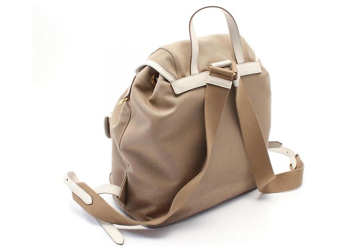 Sac à dos en jacquard avec logo Prada - Ansicht 3