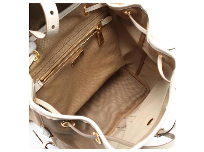 Sac à dos en jacquard avec logo Prada - Ansicht 4