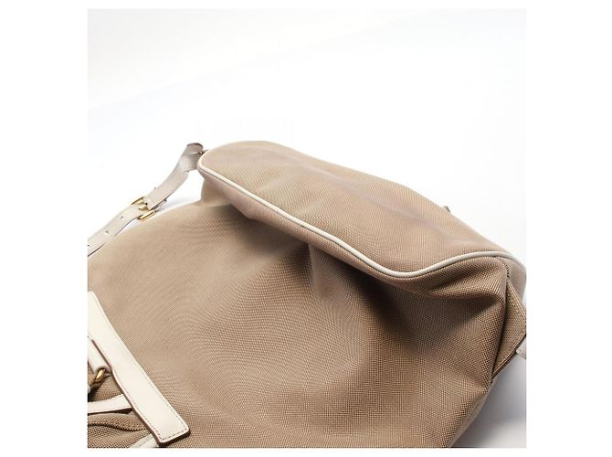 Sac à dos en jacquard avec logo Prada - Ansicht 7
