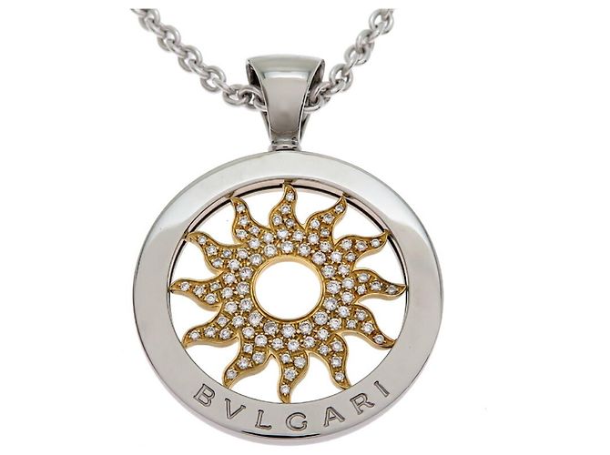 Bulgari Collana Bvlgari Tondo Sun Diamond - vista 4